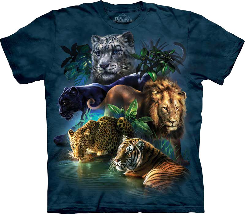 Футболка The Mountain - Big jungle Cats (15-3315S)