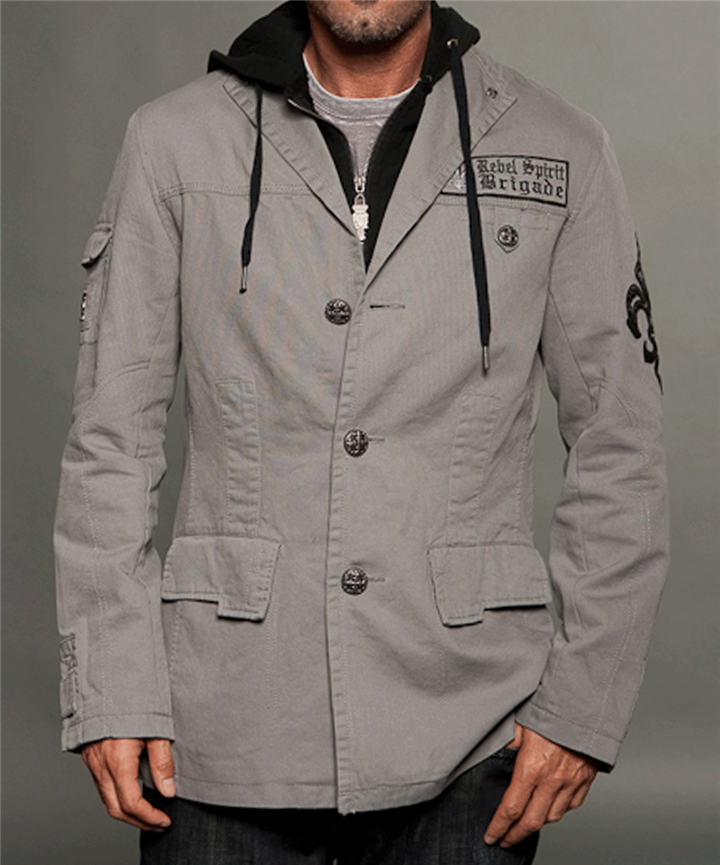 Куртка мужская Rebel Spirit MJK111114-CHARCOAL