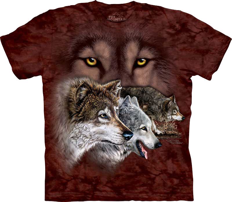 Футболка The Mountain - Find 9 Wolves (3459XL)