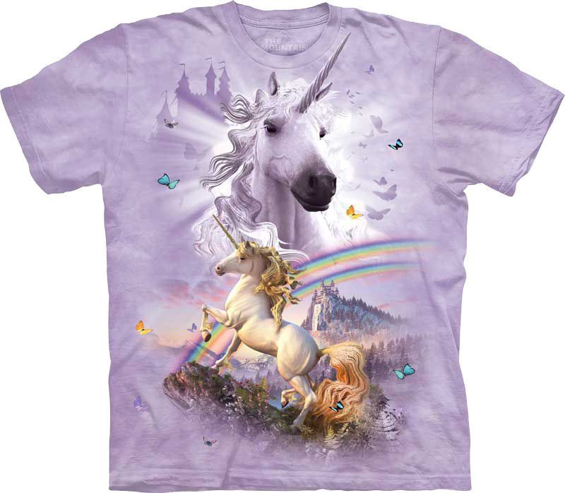 Футболка The Mountain - Double Rainbow Unicorn (15-8269S)