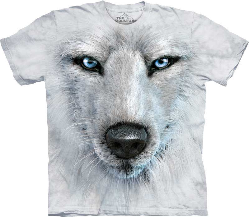 Футболка The Mountain - White Wolf Face (3517XL)