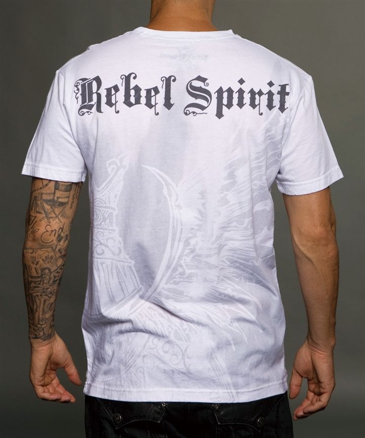 Футболка мужская Rebel Spirit SSK121291-WHITE