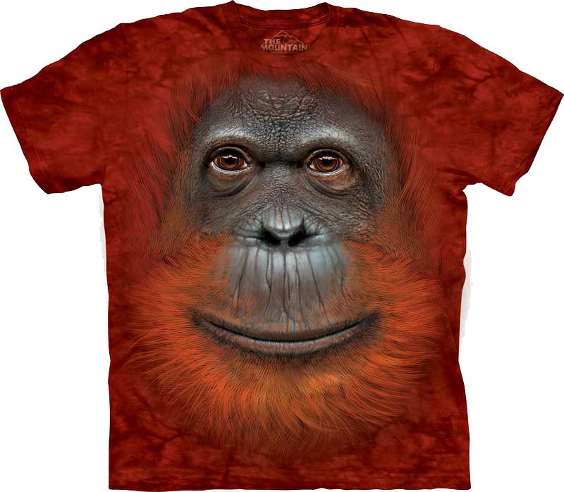Футболка The Mountain - Orangutan Face (3546XS)