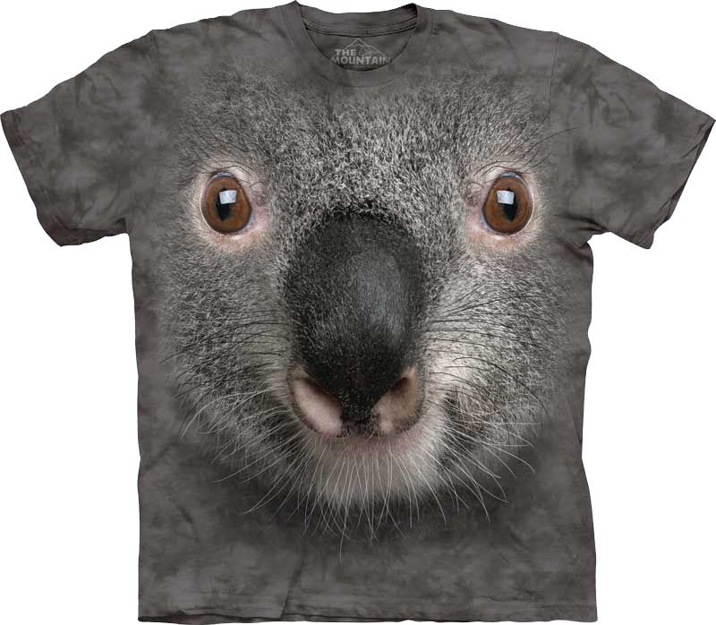 Футболка The Mountain - Gray Koala Face (3574S)