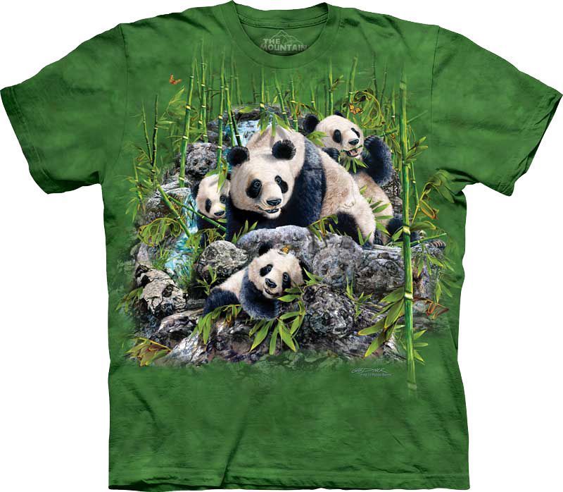 Футболка The Mountain - Find 13 Pandas (3489L)