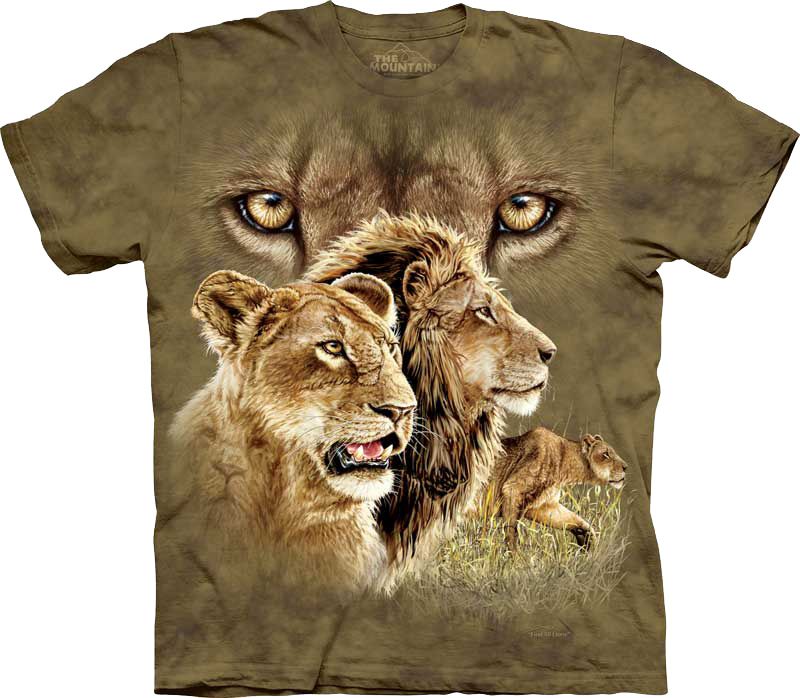 Футболка The Mountain - Find 10 Lions (3484XL)