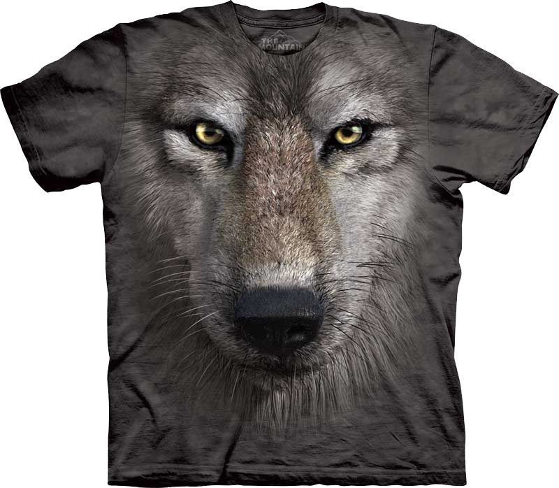 Футболка The Mountain - Wolf face (3249XL)
