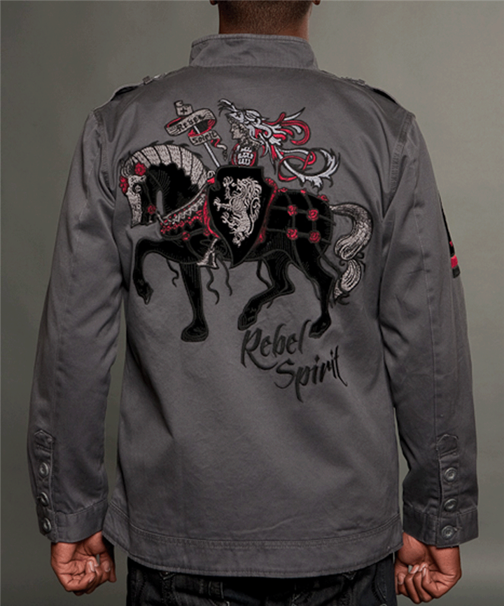 Куртка мужская Rebel Spirit MJK121401-CHARCOAL