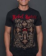 Футболка мужская Rebel Spirit SSK131339-BLK