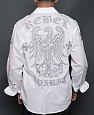 Рубашка мужская Rebel Spirit LSW131468-WHT