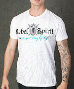 Футболка мужская Rebel Spirit SSK111140-WHT